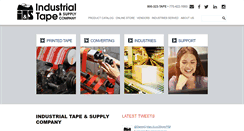 Desktop Screenshot of industrialtape.com